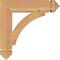 Ekena Millwork Thorton Arts & Crafts Smooth Bracket, Western Red Cedar, 3 1/2"W x 18"D x 18"H BKT04X18X18THR03SWR - alternate 4